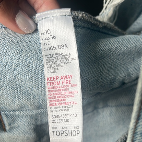 Topshop distressed jacket - Picture 3 of 5
